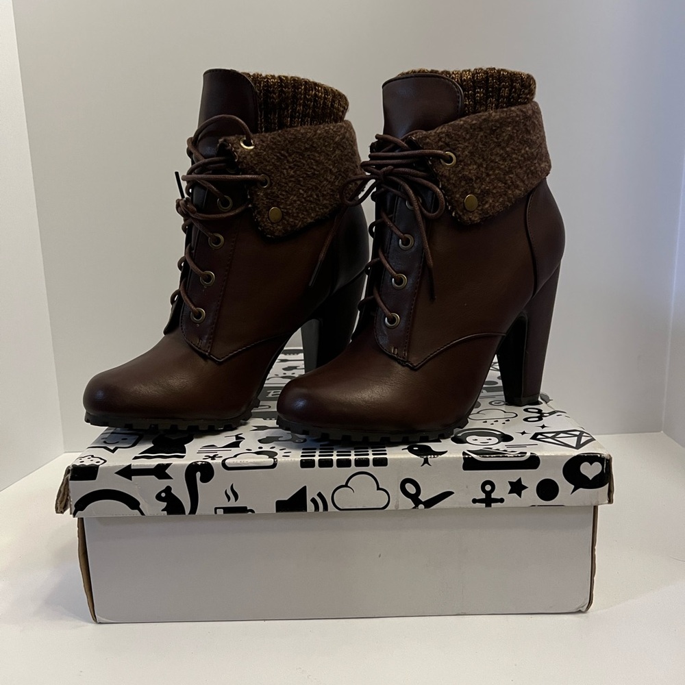 Brand new Bamboo Ankle Boots